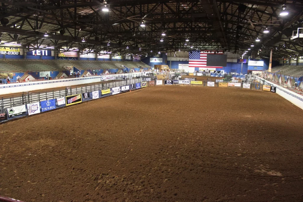 The Lazy E Arena that barrel racers love