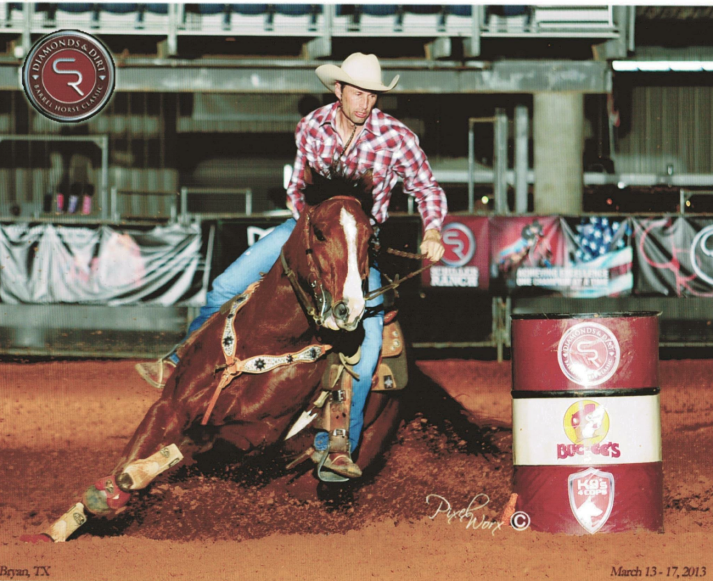 Mark Bugni and BT Buddy Stinson compete in Bryan, Texas